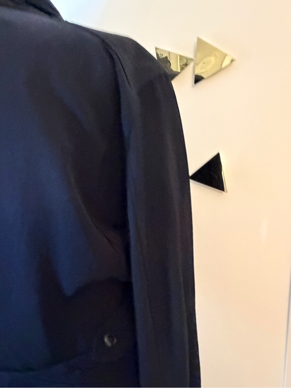 Rare Zara Studio Limited Edition Black Belted Overlay Utility Mini Dress NWT M - Picture 4 of 16